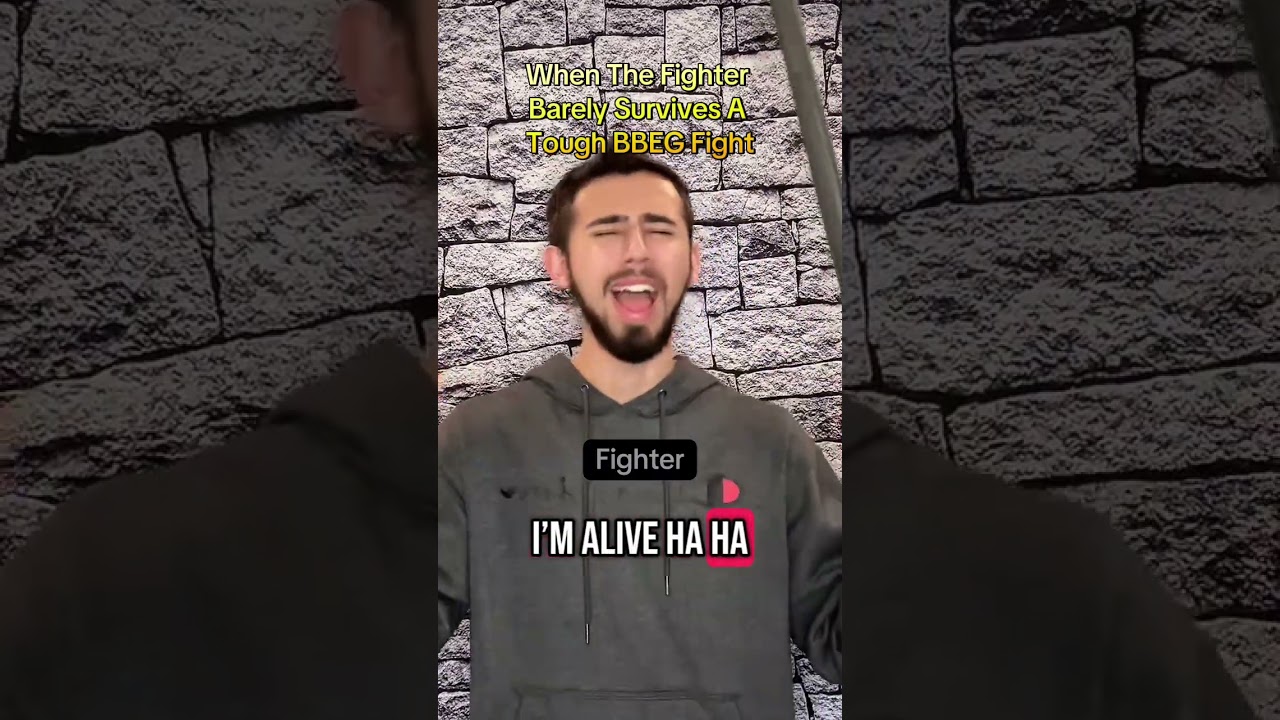 When The Party Barely Survives A Tough BBEG Fight