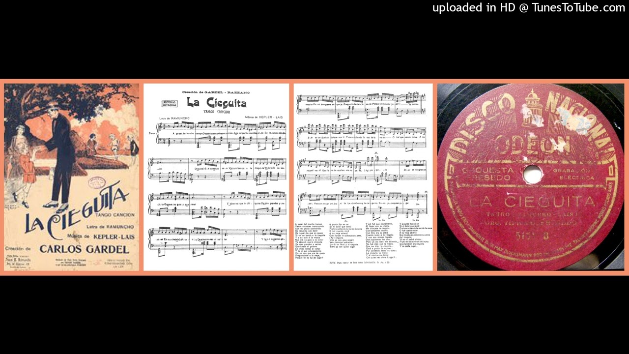 La cieguita - Orquesta Típica Fresedo - 1926