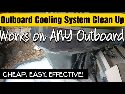 Flush your Outboard with Vinegar and Dawn - The BEST Corrosion Maintenance