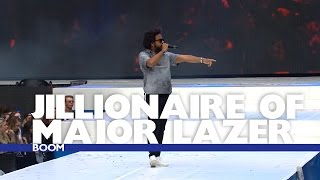 Jillionaire of Major Lazer - &#39;Be Right There&#39; (Live At The Summertime Ball 2016)