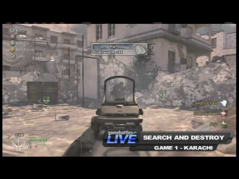 GameBattles Live - MW2 4v4 Mayhem Finals - Game 1