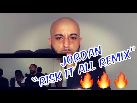 American Reacts to Jordan Risk It All REMIX | UK HIP HOP