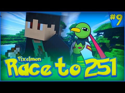 "MY FIRST SHINY!" - Minecraft Pixelmon 4.0.6: Race to 251 - Episode 9 (Pixelmon 1.8 Survival SMP)