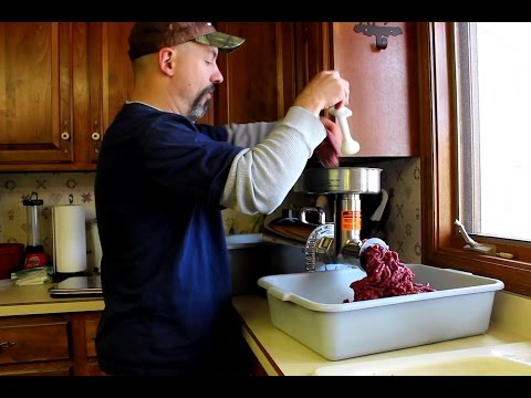 Grinding Venison With The Weston Pro Series #12 Electric Meat Grinder