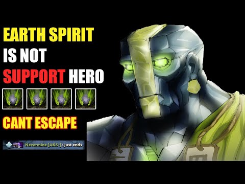 👉Earth Spirit is Not a Support Hero - Yopaj Will Prove You That You Can Win Lane in Hard Game Dota 2