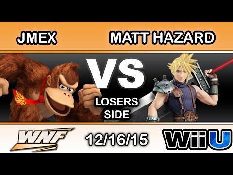 WNF S4E9 – 2GG | Jmex (Donkey Kong) Vs. Matt Hazard (Cloud) Losers Side - Smash Wii U