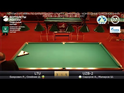 CM2017 LTU (Баярович Р., Олейник Д.)  -  UZB-2 (Сидоров А., Мамиров Ш.)