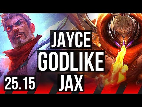 JAYCE vs JAX (TOP) | Godlike | BR Challenger | 25.15