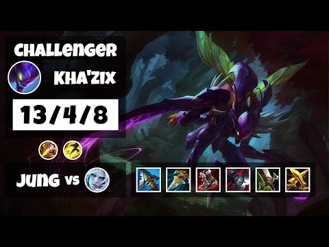Kha'Zix s11 Jungle Challenger Replay (13/4/8) - TURKISH