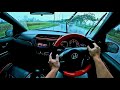 Driving POV HONDA NEW BRIO RS 1.2 CVT 2023 | TEST DRIVE HUJAN BADAI (ASMR) | Acceleration & Handling