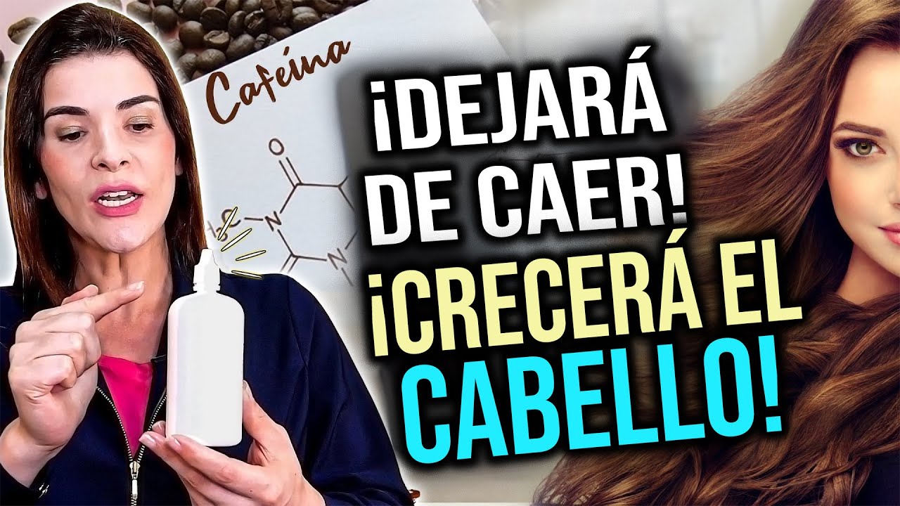 Cómo Detuve la CAÍDA del CABELLO e Hice Crecer Cabello con Cafeína