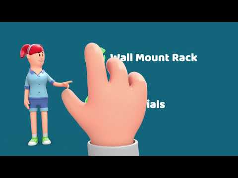 Metal departmental store gondola rack, for grocery