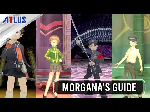 Persona 3 Portable and Persona 4 Golden - Morgana's Guide Trailer