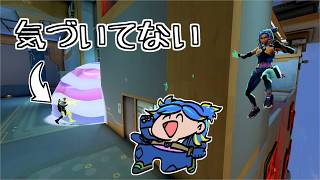 【VALORANT】マップ外からハロ～！