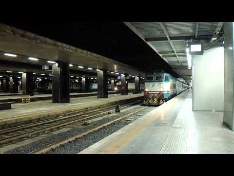 E656.039 in partenza con l' ICN 1959 Roma Termini - Siracusa/Palermo Centrale