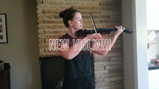 Video thumbnail for New Electric Violin! 🎻 (Yamaha YEV-105) by Karen Budd