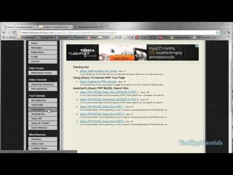 Php Programming Tutorial Basic Comment System Using Jquery Part 1