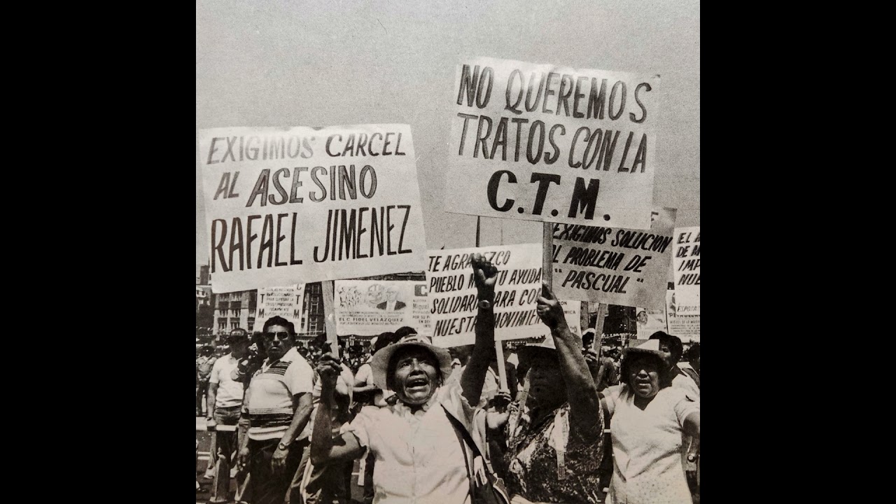 Doña Carmelita García del Comité de Mujeres de Pascual