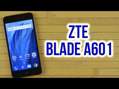 Обзор ZTE Blade A601 (gold)