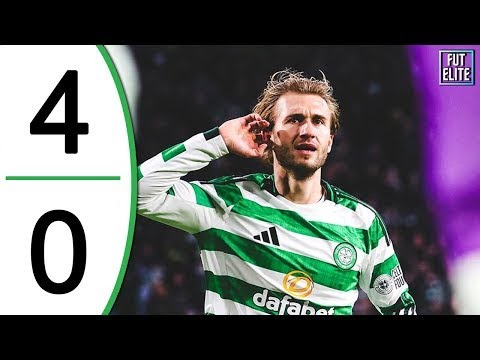 Celtic vs Dundee United 4-0 Extended Highlights & Goals 2025