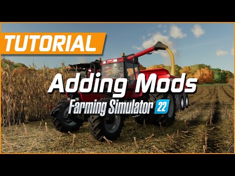 Part of a video titled How to Download and Install Mods | Farming Simulator 22 Tutorial