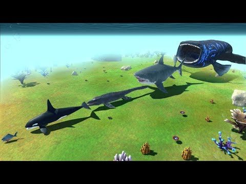 Bloop vs All Giant Aquatic Units | Animal Revolt Battle Simulator