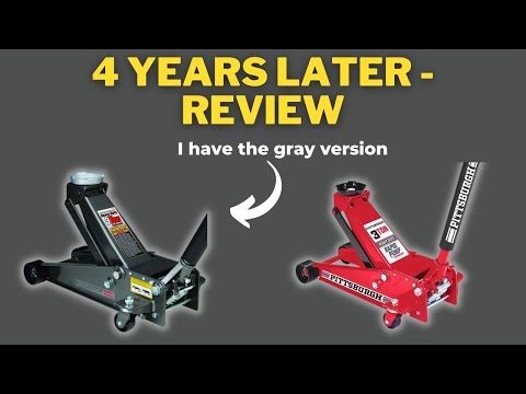 Pittsburgh 3 Ton Floor Jack - 4 Year Review (Harbor Freight)