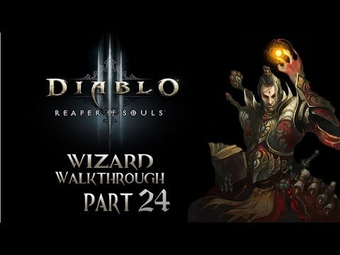 Diablo 3 Wizard Gameplay Walkthrough - Part 24 - ACT 4 Prime Evil and Killing DIABLO