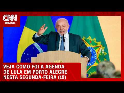 Lula faz caminhada com apoiadores em Porto Alegre (RS) | HORA H