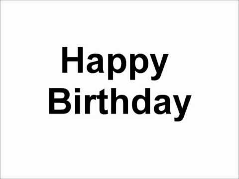 How to Pronounce Happy Birthday