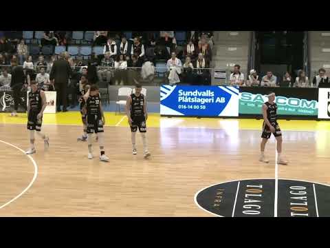 Koping Stars (90) vs BC Lulea (81) Sweden Top Division SBL Jordan Giles Full Game 26PTS 13REBS 4AST