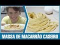 Massa de Macarrão Caseira: Receita Fácil e Deliciosa