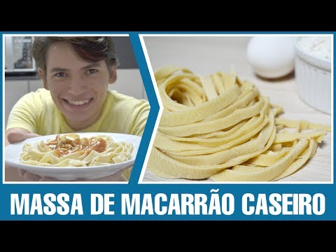 Massa de Macarrão Caseira: Receita Fácil e Deliciosa