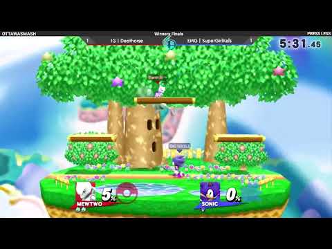 EMG | SuperGirlKels (Sonic) vs.  IG | Deathorse (Mewtwo) - Winners Finals - Press Less