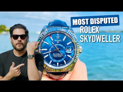Does This Rolex Even Exist?! - Sky-Dweller Blue Dial White Gold!!