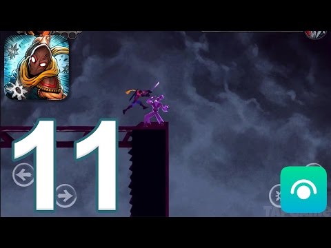 Shadow Blade: Reload - Gameplay Walkthrough Part 11 - 7. Upper Dojo: Levels 1-5, Ending (iOS)