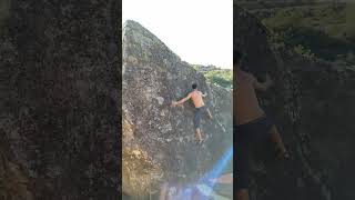 Video thumbnail of Problem 19' (Mestre Mutent), 6c. El Cogul