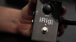 Video thumbnail for iRig Stomp - The first stompbox guitar interface for iPhone/iPod touch/iPad - Winter NAMM 2012 by ikmultimedia