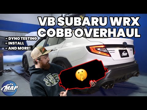 2022 Subaru WRX Cobb Intercooler & Drivetrain Upgrade