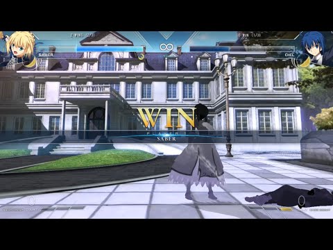Melty Blood  Type Lumina UNKNOWN color Saber VS Ciel