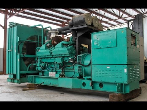 2000 kW Cummins Diesel Generator –277/480 V Low-Hour Used Genset #87173