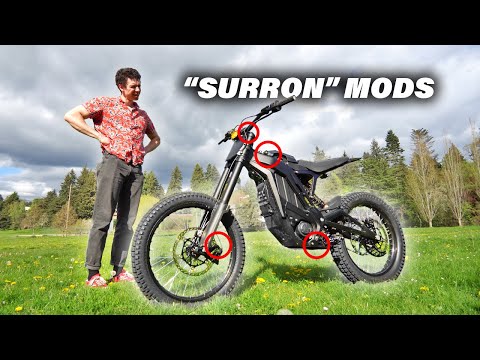 Modding my E-Ride Pro with Surron parts (it almost worked)