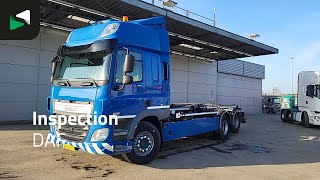 DAF CF 440 6X2 NL-Truck VDL S-21-6600 Containersystem Sleepercab Eur cami&oacute;n con gancho | Imagen 4 - Autoline