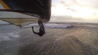 October windsurfing