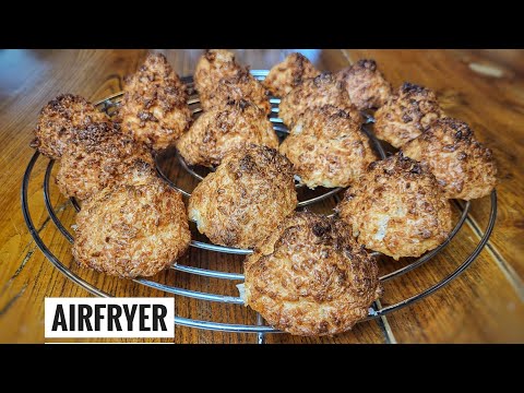 RECETTE DE ROCHER COCO FACİLE ET İNRATABLE AU AİR FRYER COSORI-