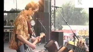 1990s Dour Festival, Belgium, Carter the Unstoppable Sex Machine Performs