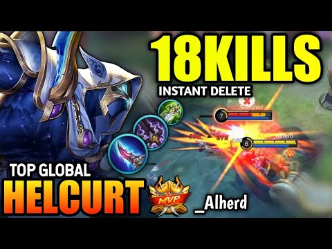 HELCURT BEST BUILD 2023 | TOP GLOBAL HELCURT GAMEPLAY | MOBILE LEGENDS ✓