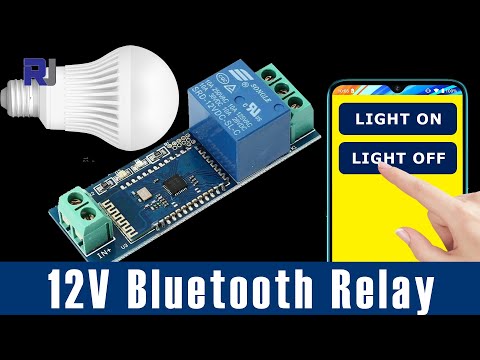 , title : '12V Bluetooth Relay to control AC or DC load using mobile Phone'
