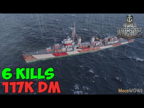 World of WarShips | Chung Mu | 6 KILLS | 117K Damage - Replay Gameplay 1080p 60 fps