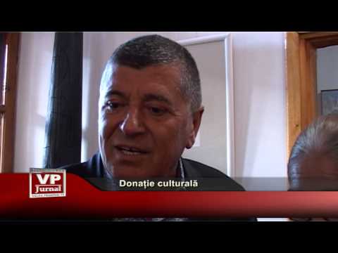Donație culturală